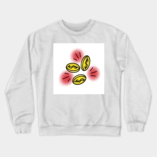 gold coins Crewneck Sweatshirt